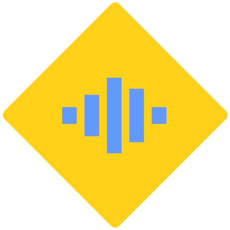 Box mit Lautstärke-Symbol